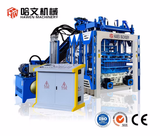 German Technology Construction Equipment Full Automatic Concrete/ Brick/Block Making Machine